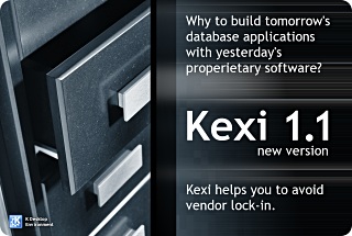 Kexi 1.1